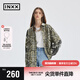 英克斯（inxx）APYD 潮牌街頭長袖襯衫男女同款美式復古格子襯衣外套拼接襯衫 綠格子 XL