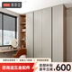 索菲亞衣柜 臥室家具整體收納衣櫥組合 現代簡(jiǎn)約儲物衣帽間全屋定制衣柜 賽恩斯雙飾-現代衣柜（平米價(jià)）