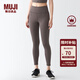 無印良品（MUJI） Walker 女式 易干 收腿褲 BIH02A3S 打底褲 中灰色 XL