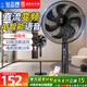 鉆石牌（DIAMOND） 風(fēng)扇落地扇電風(fēng)扇家用客廳電風(fēng)扇宿舍立式小型迷你電風(fēng)扇搖頭大風(fēng)量強力商用電風(fēng)扇小型 【一級能效】直流變頻語音遙控款/黑色
