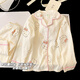兒童睡衣女孩2025新款女童夏款HelloKitty長(zhǎng)袖春秋季公主風(fēng)家居服 7706#長(zhǎng)袖+長(zhǎng)褲【柔軟親膚】 100 【8碼】100-110CM 30-40斤