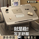 MGXEK德國床上小桌子大學(xué)生宿舍筆記本電腦桌家用折疊桌懶人臥室專(zhuān)用 鈦空灰常規款+卡槽+檔條 60*40cm