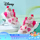 迪士尼（Disney）兒童涼鞋男女童戶外夏季涼拖鞋中小童透氣沙灘鞋 淡粉/玫紅 27