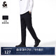 杰克·瓊斯舒適合體休閑褲E41黑色190/92A(XXL)