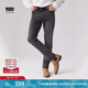 Levi's李維斯暖絨系列男士502錐型美式復(fù)古vintage休閑牛仔長褲 黑色 34 (32)