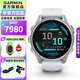 佳明（GARMIN）Fenix8飛耐時8戶外運動腕表智能手表跑步潛水軍規(guī)測試標準七夕 Fenix8 精英白-43mm