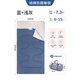 愛(ài)夢(mèng)軒老人睡袋純棉成人護肩防踢被加寬全棉戶(hù)外冬季四季家用空調房保暖 【護肩防踢】超寬120*225cm 藍灰 7.3斤 秋冬