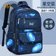 361°兒童書(shū)包男小學(xué)生一到六年級男童輕便減新款大容量雙肩包男孩背包 星空藍小號【推薦1-3年級】