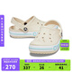 crocs卡駱馳貝雅卡駱班洞洞鞋|205089 冬日白/彩色-1LI 36/37(220mm)
