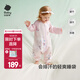 bc babycare小睡象恒溫分腿睡袋新生嬰兒紗布防踢被四季通用寶寶兒童 【新升級】跳舞熊（22~26℃） 100cm（推薦身高：95-105cm）