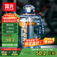 富光噸杯桶大容量塑料杯水杯Tritan刻度吸管運(yùn)動(dòng)戶外水壺杯子2600ML