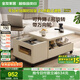 全友家居 現(xiàn)代簡約家具多功能茶幾客廳升降邊幾可移動邊柜小茶桌子