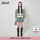 DZZIT地素牛仔短裙褲秋冬甜辣少女風(fēng) 藍色 S