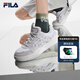 斐樂(lè)（FILA）官方秋季復(fù)古板鞋飛虹男鞋老爹鞋百搭鞋子動(dòng)鞋休閑鞋男鞋 斐樂(lè)白/南極灰-WA 42