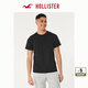 HOLLISTER24夏款經(jīng)典小海鷗情侶基礎(chǔ)款短袖T恤男裝女裝KI324-4042 黑色 M (180/100A)