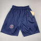 ACJK巴黎曼城AC尤文巴塞切爾西多特馬競皇馬訓練服帶口袋短褲比賽褲子 寶藍色巴黎1 帶褲兜 S