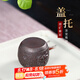 藏壺天下高檔紫砂蓋托茶盤(pán)擺件精品可養(yǎng)茶臺(tái)茶桌擺件茶具配件茶寵蓋置鎮(zhèn)紙 蓋托