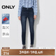 ONLY春夏萊卡磨白水洗緊身褲九分褲牛仔褲女|124449008 J39 藍(lán)黑 L (170) 72A