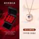 S999純銀夢(mèng)落星月項(xiàng)鏈女2025新款鎖骨鏈高級(jí)設(shè)計(jì)感生日禮物送女友 【玫瑰金色】星月項(xiàng)鏈+豪華禮盒