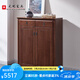光明家具 實(shí)木鞋柜客廳儲(chǔ)物柜簡(jiǎn)約水曲柳隔斷柜 2651 鞋柜