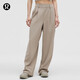 lululemon丨Daydrift? 女士高腰闊腿褲 LW5HIGA 暖褐灰 M
