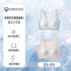 木木屋少女運動(dòng)內衣發(fā)育期高中生青少年初中學(xué)生女童女大童背心女孩 天藍色+粉色 XL95-110斤【固定杯】矯正內衣
