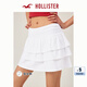 HOLLISTER25夏季新款甜美芭蕾風蓬蓬蛋糕短裙裙褲女裝KI343-5086 白色 S (165/68A)標準版