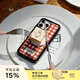 PopSockets【上菜了·手機(jī)殼】泡泡騷xGula聯(lián)名手機(jī)保護(hù)防摔蘋果16 ProMax手機(jī)保護(hù)套MAGSAFE磁吸生態(tài)手機(jī)殼 紅白格紋 iPhone 14 Pro Max