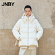 JNBY/江南布衣【白月光】秋冬云朵羽絨服女A型寬松簡約5O0C12340 123/乳白色 M