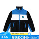PUMA彪馬官方兒童仿羊羔絨開衫男女童保暖針織外套 537917 黑色 170 cm