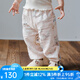 OAK FAMILY兒童褲子春夏防蚊褲燈籠褲男女寶寶長(zhǎng)褲薄款 松松貓 90 cm
