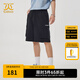 卡賓男裝休閑短褲24夏新款寬松褲子字母刺繡商場同款Y3242128014 煤黑色01 L (175) 50