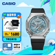卡西歐（CASIO）G-SHOCK GM-2100八王子明星同款歐8金屬表頭運(yùn)動男士手表 GBM-2100A-1A2PR