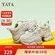 他她tata夏季厚底透氣老爹鞋女鞋網(wǎng)面增高運動鞋WOG16BM4 杏/綠 37