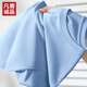 凡客誠(chéng)品220克重磅男t恤夏季款純棉簡(jiǎn)約短袖透氣半袖t恤衫 冰川藍(lán) XL