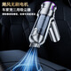 米家生態(tài)鏈品牌車(chē)載無(wú)線吹吸一體吸塵器一鍵倒塵手持吹塵器大功率無(wú)刷吹吸兩用款 銀紫色