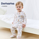 DOMIAMIA嬰兒衣服連體衣秋冬爬服寶寶家居服0-3歲空調房嬰兒服 瑞娜花縵【天然透氣   軟糯親膚】 90cm 【推薦身高 80-92cm】