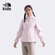 北面（The North Face）童裝Antora兒童防水硬殼沖鋒衣戶(hù)外外套夾克女童|8A49 BP6/粉色（女童） 130 (S) （130/64）