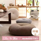 艾薇（AVIVI）坐墊屁墊亞麻蒲團(tuán)打坐禪墊辦公室坐椅墊學(xué)生椅子墊40*40*10稻香