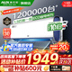 奧克斯（AUX）家電補貼20%空調(diào)1匹/1.5匹新一級/三級能效變頻空調(diào) 節(jié)能靜音 家用臥室壁掛式空調(diào)掛機 以舊換新 大1.5匹 一級能效 變頻冷暖【ECO省電40%】