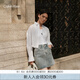 Calvin KleinJeans25春夏新款女士潮流復古ck性感辣妹淺藍色牛仔短裙47B738G W99-牛仔淺藍 XXS 25