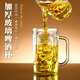 北牧星啤酒杯帶把大容量家用網(wǎng)紅扎啤杯商用創(chuàng)意大玻璃杯精釀啤酒杯子 啤酒杯【300ml】