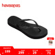 havaianas哈唯納SlimFlatform厚底人字拖女夏外穿增高夾腳涼拖鞋 0090-火耀黑 39 39/40巴西碼