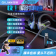 奇聯(lián)游戲極境耳機電競專(zhuān)用無(wú)線(xiàn)藍牙掛耳式筆記本臺式電腦無(wú)線(xiàn)USB type-c fps 2.4g無(wú)線(xiàn)耳機骨傳導概念 灰色