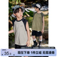 左西男童背心夏季純棉2025新款兒童無袖T恤上衣男孩衣服 黑色 150