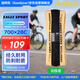 固特異（Goodyear）自行公路車 700×28輪胎 EAGLE SPORT 防刺型開口外胎 OEM散裝 黃