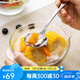 DURALEX多萊斯雙耳玻璃碗耐熱微波爐碗泡面碗湯碗飯碗家用進(jìn)口玻璃餐碗 透明色雙耳碗 【510ml】1只