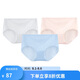 舒雅女士Becover冰絲3A抑菌網(wǎng)眼透氣裸感平角內(nèi)褲【3條裝】