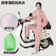 子冠摩托車(chē)擋風(fēng)衣薄款連體一體式外賣(mài)騎手代駕釣魚(yú)登山戶(hù)外專(zhuān)用騎行服 薄款擋風(fēng)衣 粉色 160碼【常規(guī)版】