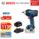 博世（BOSCH） GDS 18V-400無刷鋰電沖擊扳手充電式架子工大功率風(fēng)炮電動(dòng)扳手 單電版（5Ah×1塊電池）